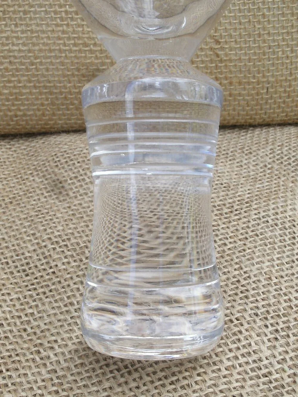 Vintage Tabla Home Art Glass Martini Glass